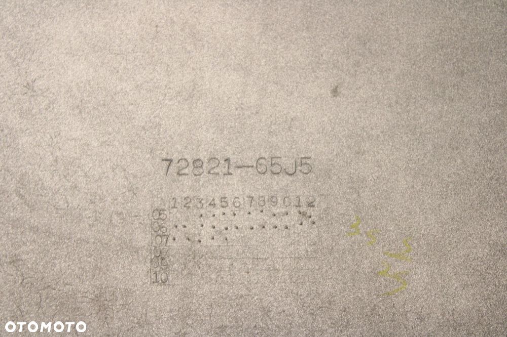 SUZUKI GRAND VITARA II 05R- OBUDOWA OSŁONA KOŁA ZAPASOWEGO 72821-65J5 - 7