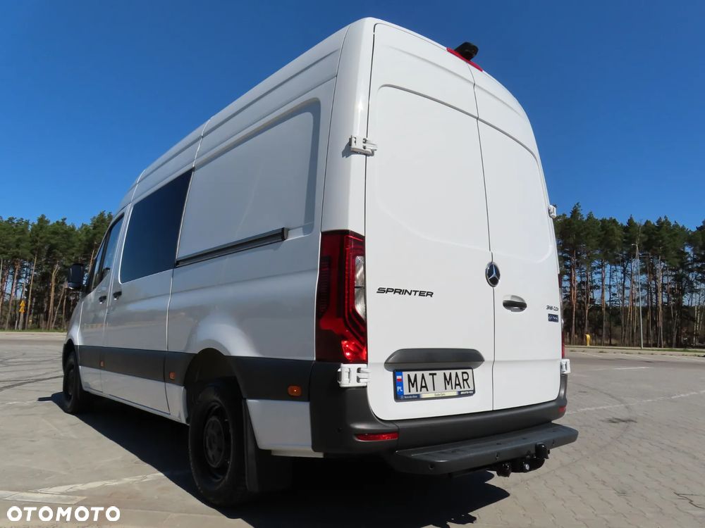 Mercedes-Benz Sprinter 316 CDI 2.2 CDI 163 KM 7G-TRONIC PLUS AUTOMAT, MIXTO Indywidualna Zabudowa, Brygadowy, Doka, Dubel, L2H2 Furgon Blaszak, 5932 mm Dł, Wysoki Dach, FULL LED, Pełna Opcja WYPOSAŻENIA, DRZWI PRZESUWNE Z OBU STRON, HAK 2000 Kg, Rozstaw Osi 3665 mm, Stan Wizualny I Techniczny NOWY Tak Jak Z Taśmy Produkcyjnej Gotowy Dostępny OKAZJA POLECAM - 10
