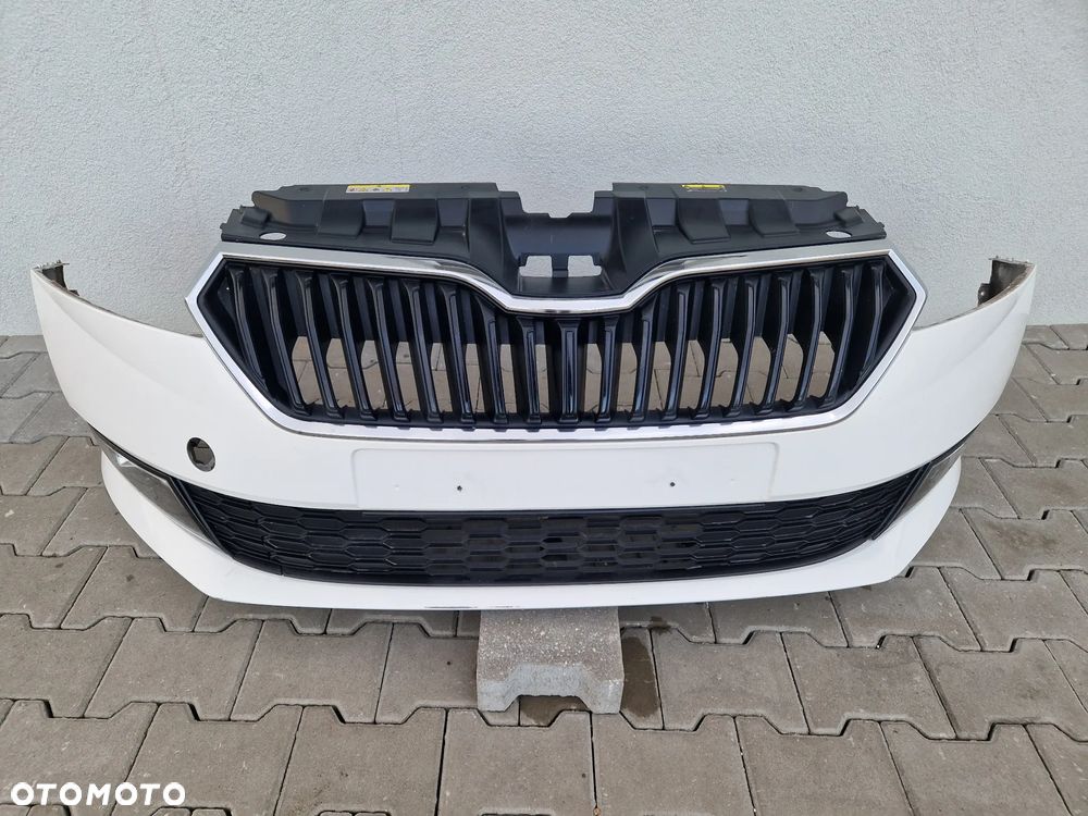 Zderzak Skoda Fabia III lift 2018 - - 1