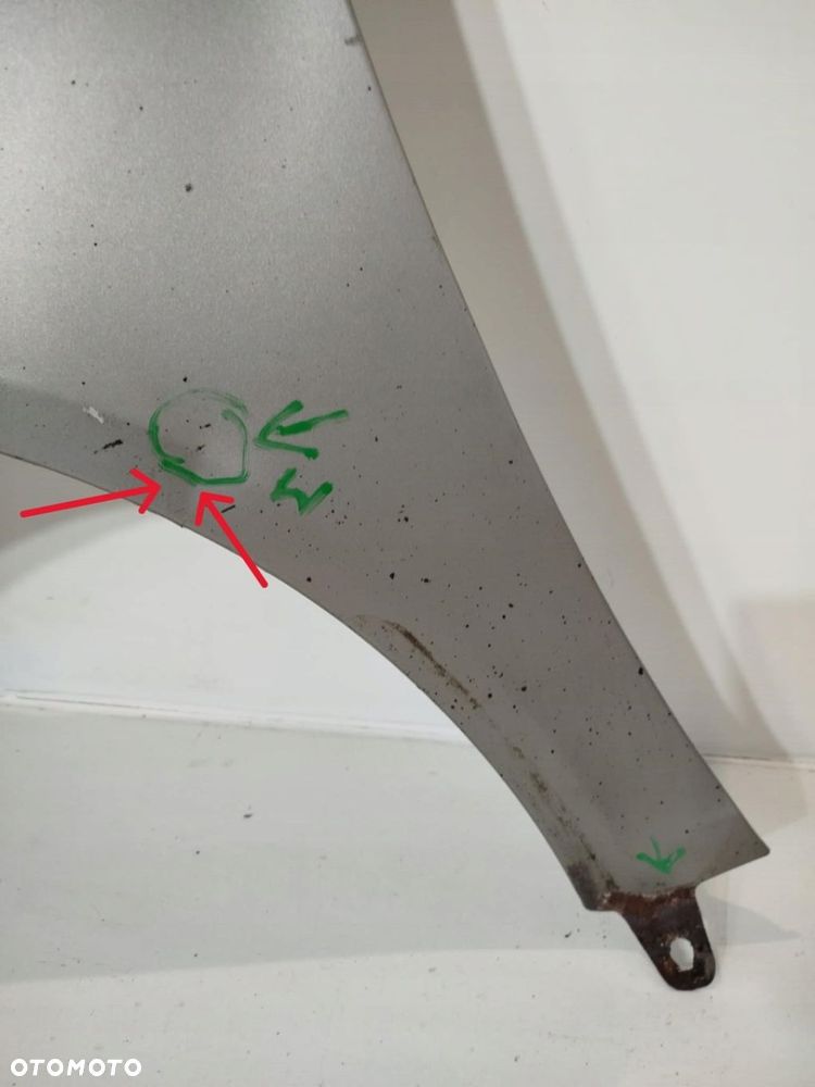 BŁOTNIK LEWY PRZEDNI PRZÓD SKODA OCTAVIA II 04-08 9202 - 4