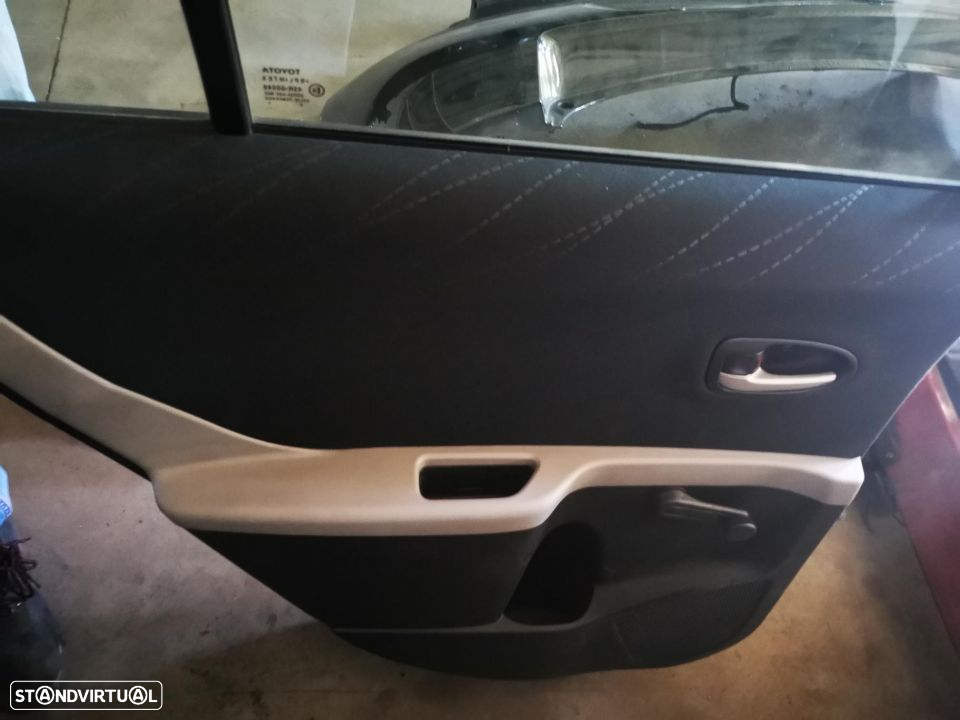 TOYOTA YARIS 2008 PORTA TRÁS ESQ PT364 - 5