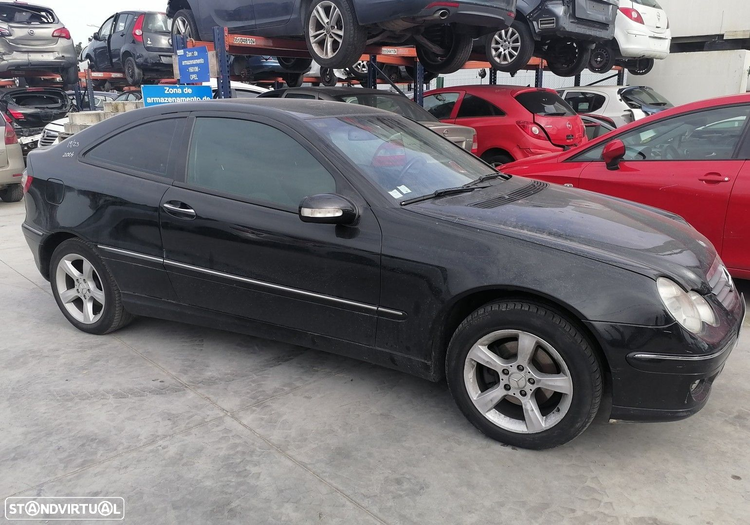Peças Mercedes-Benz C-Class Coupe(W203) 2000 a 2007 - 34
