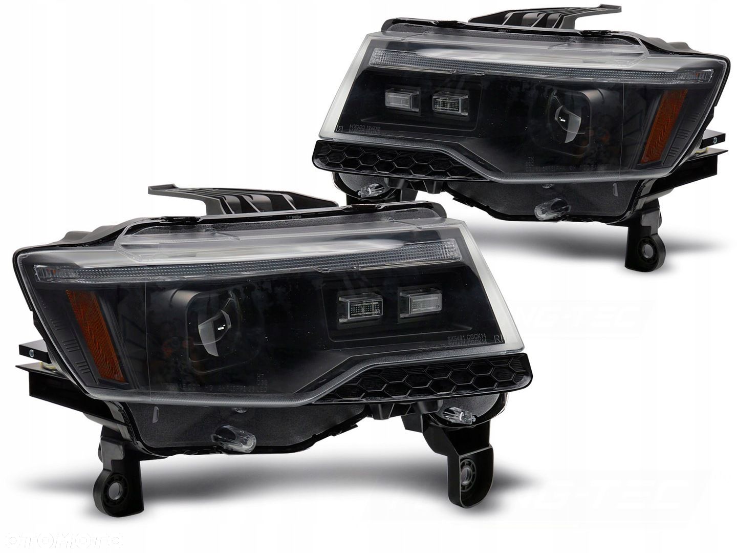 Reflektor Bi-xenon Dayline LED Tube Tuning Jeep Grand Cherokee WK2 Lift 14- - 1
