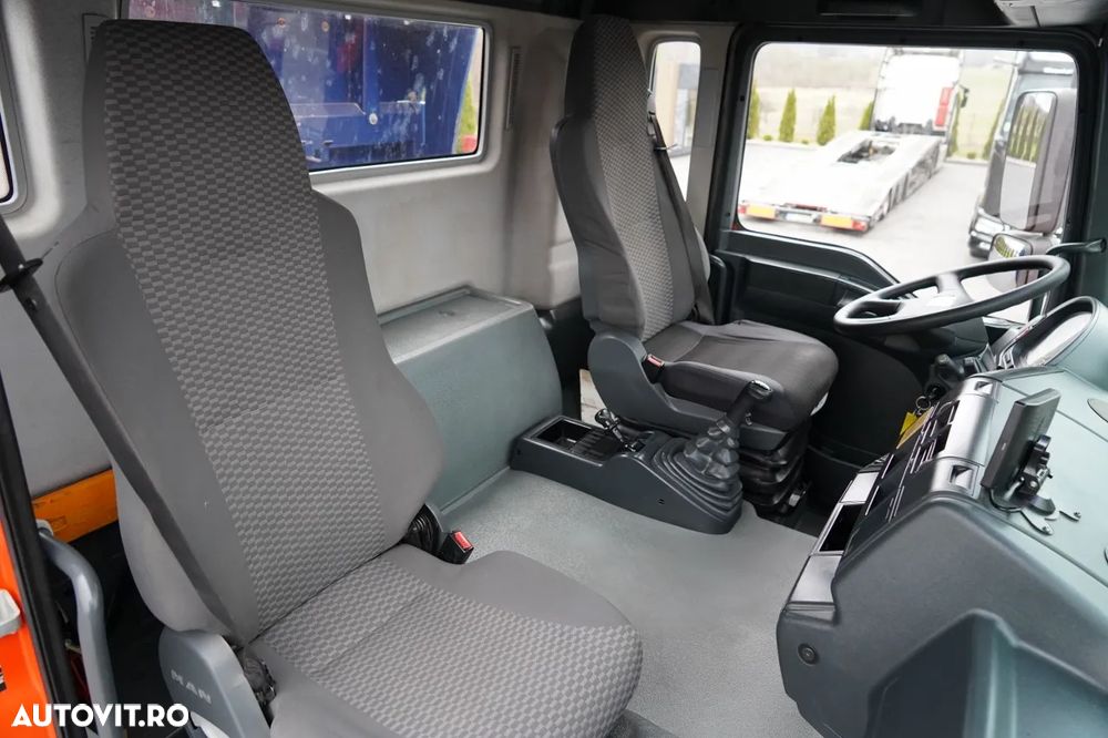 MAN TGA 33.350 / 6x4 / BASCUNĂ / BASCUNĂ HIDRODOXICĂ / MEILLER KIPPER / BORDMATIC / MANUALĂ / IMPORTATĂ - 37