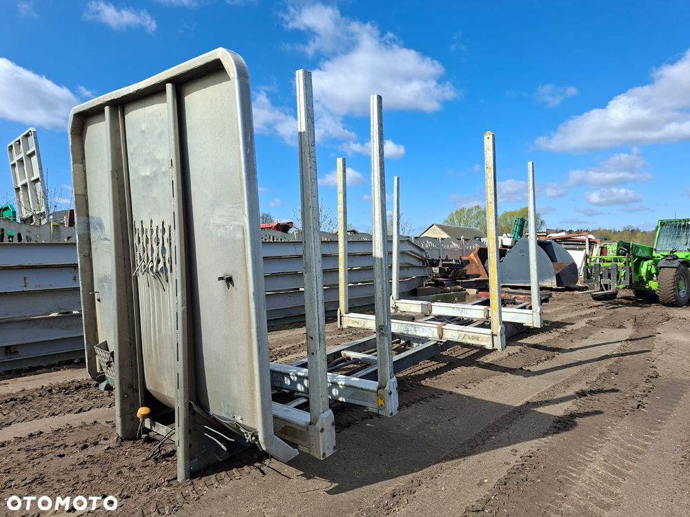 Zabudowa kłonicowa Man Volvo Mercedes Scania hds, do drewna drzewa lasu - 11