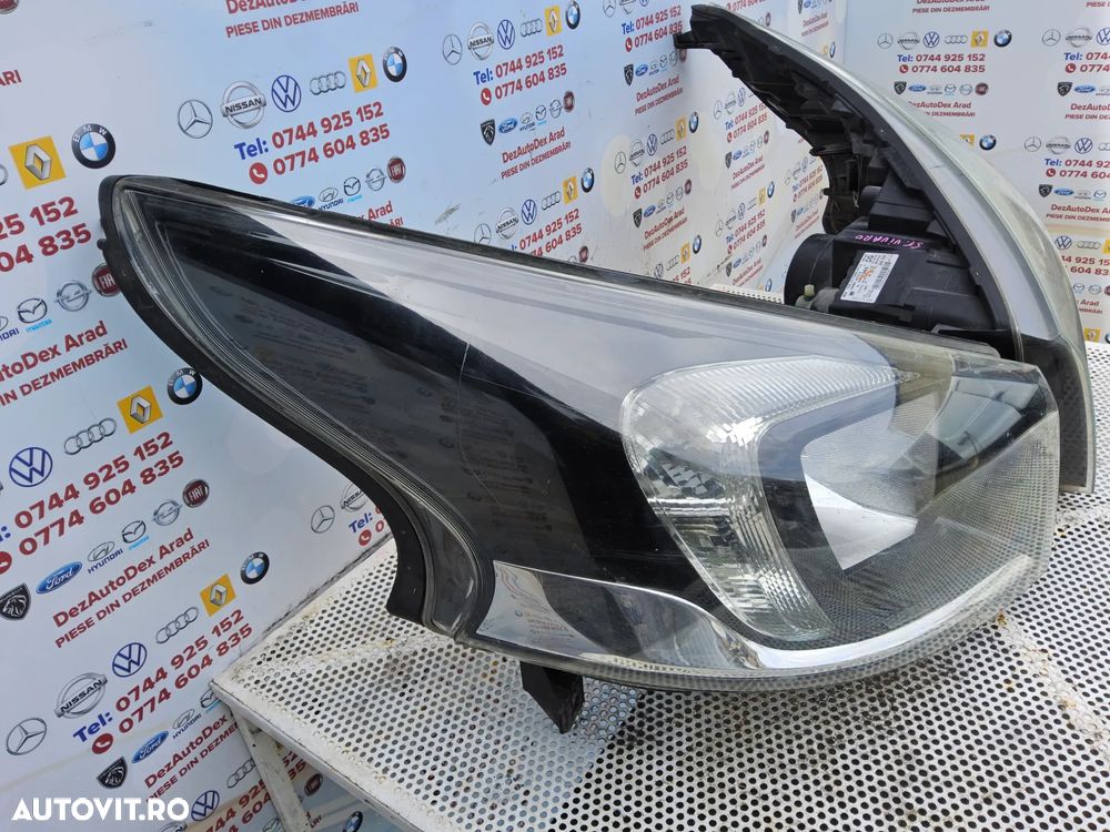 Far Renault Trafic 2014-2020 Opel Vivaro Nissan nv300 faruri stânga dreapta Europa - 3