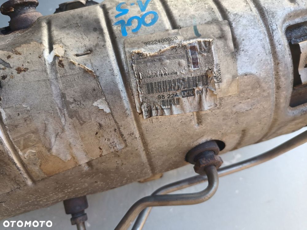 opel grandland x 17r- 1.5 cdti katalizator dpf fap 9822400080 k746 peugeot - 2