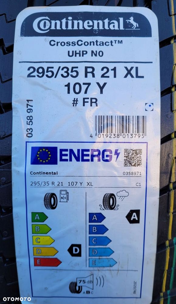 2x Continental CrossContact N0 295/35R21 107Y XL L777A - 4