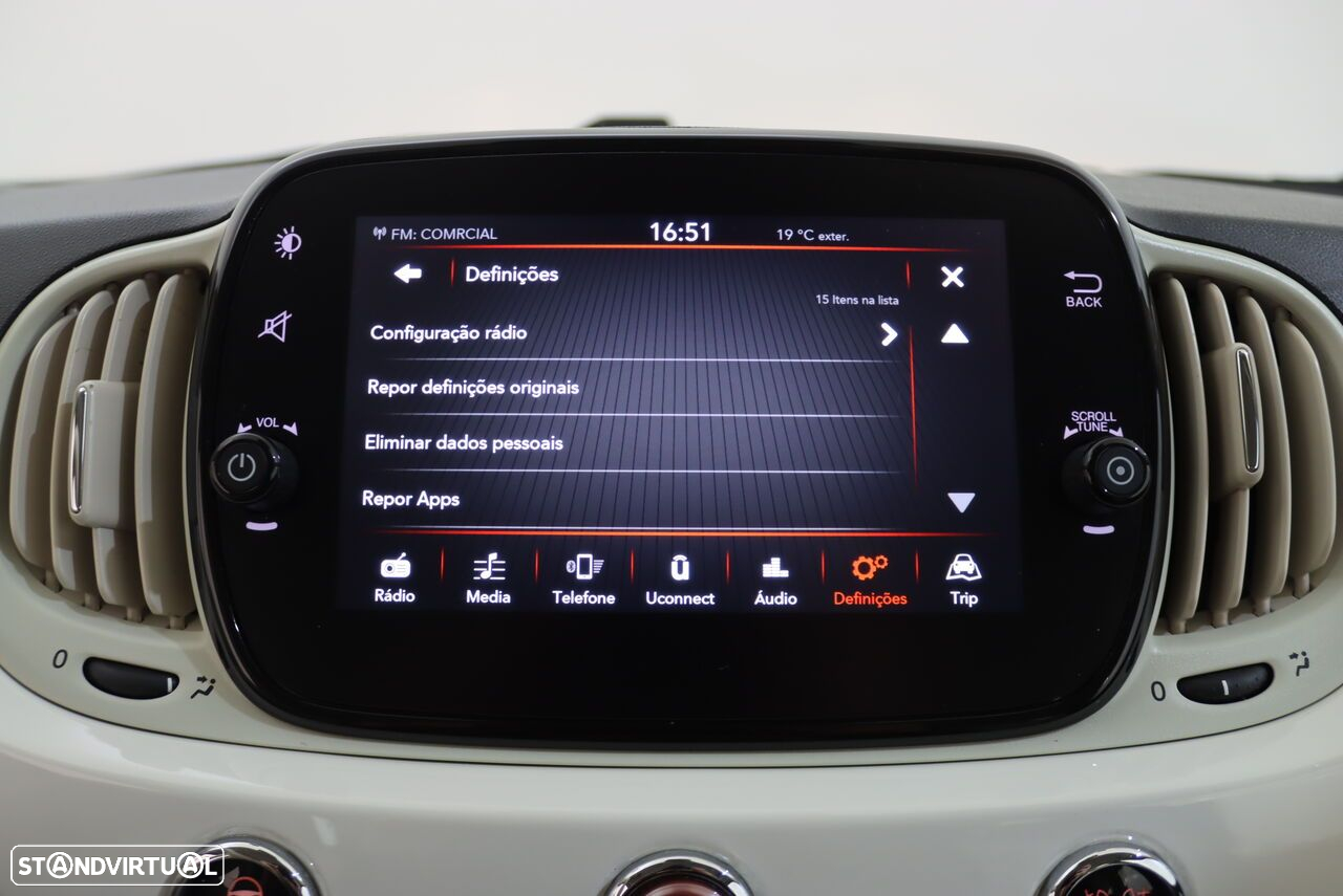 Fiat 500C 1.2 Lounge Dualogic - 27