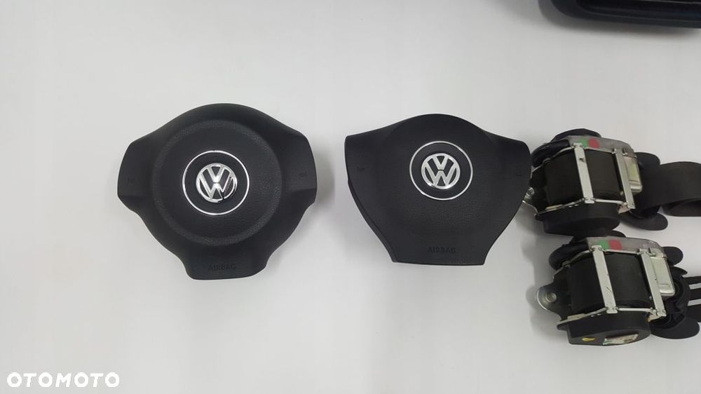 VW SCIROCCO DESKA ROZDZIELCZA KONSOLA KOKPIT PULPIT PODUSZKI AIRBAG AIR BAG PASY KIT SET - 5