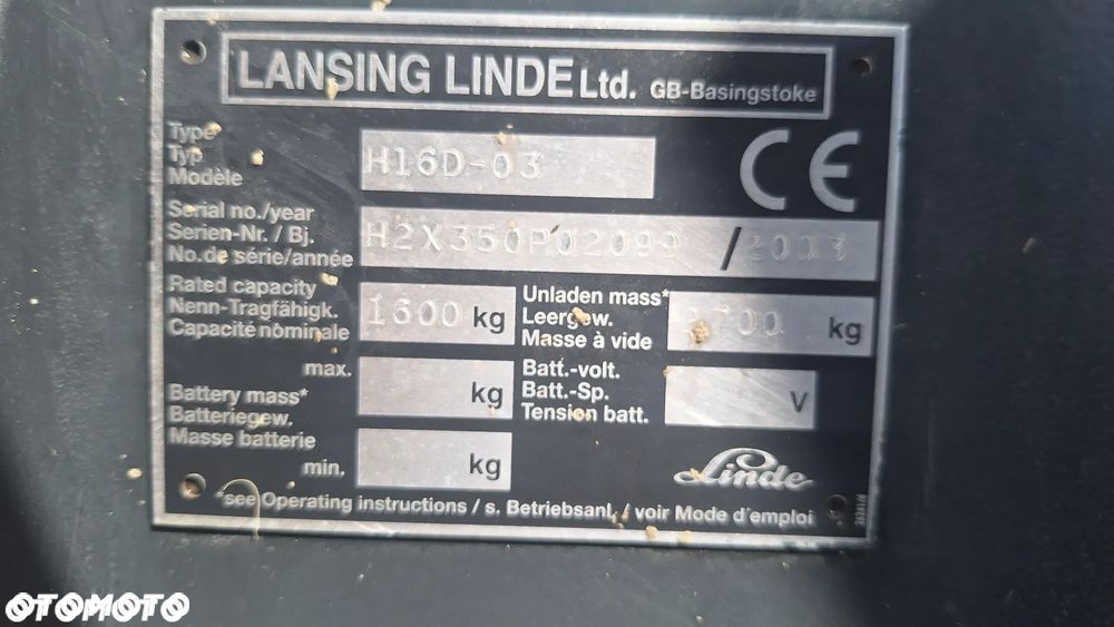 Linde H16D - 7