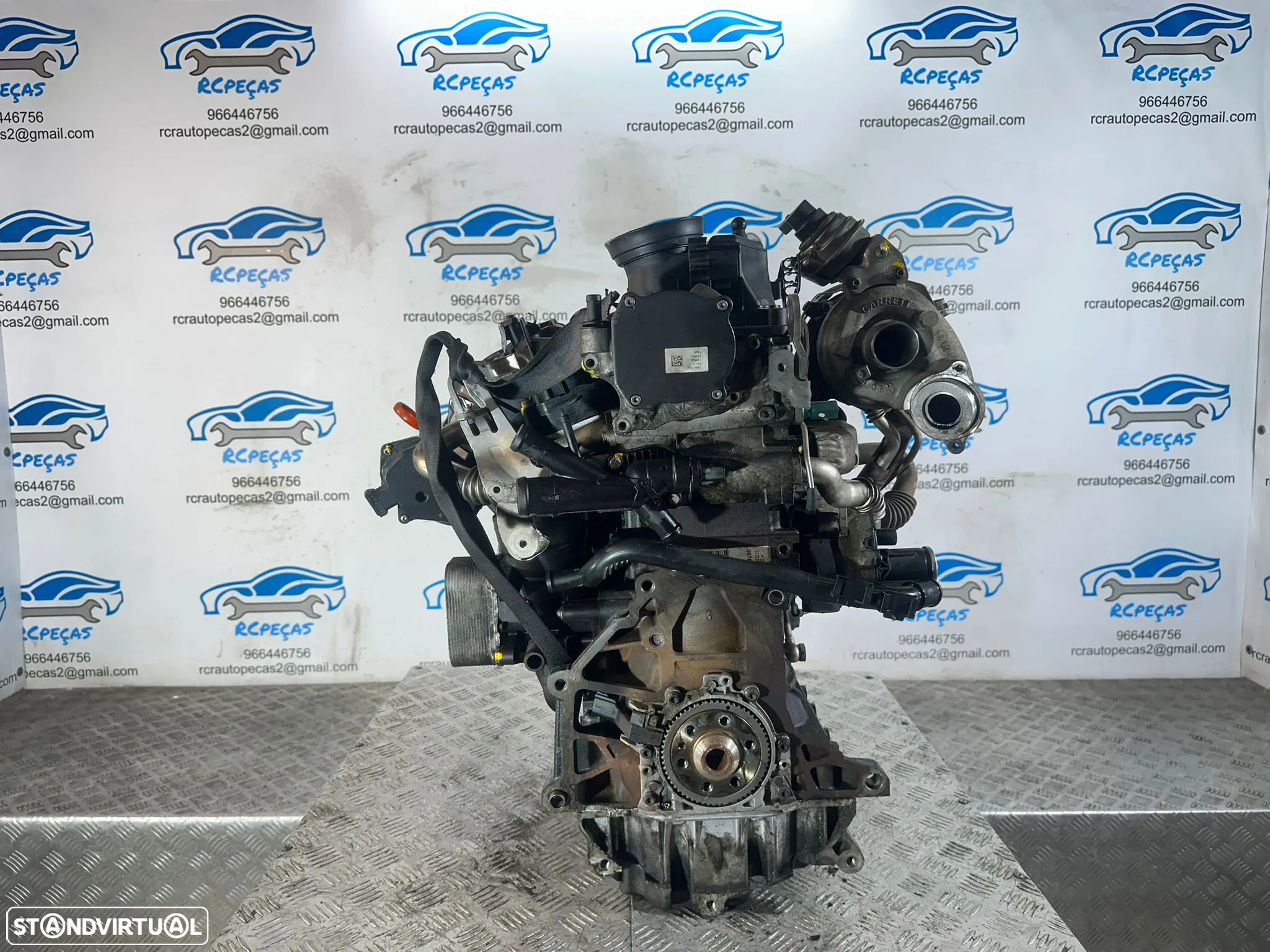 .Motor completo Audi VW Volkswagen Seat 1.6 TDI 105cv CAY - 4