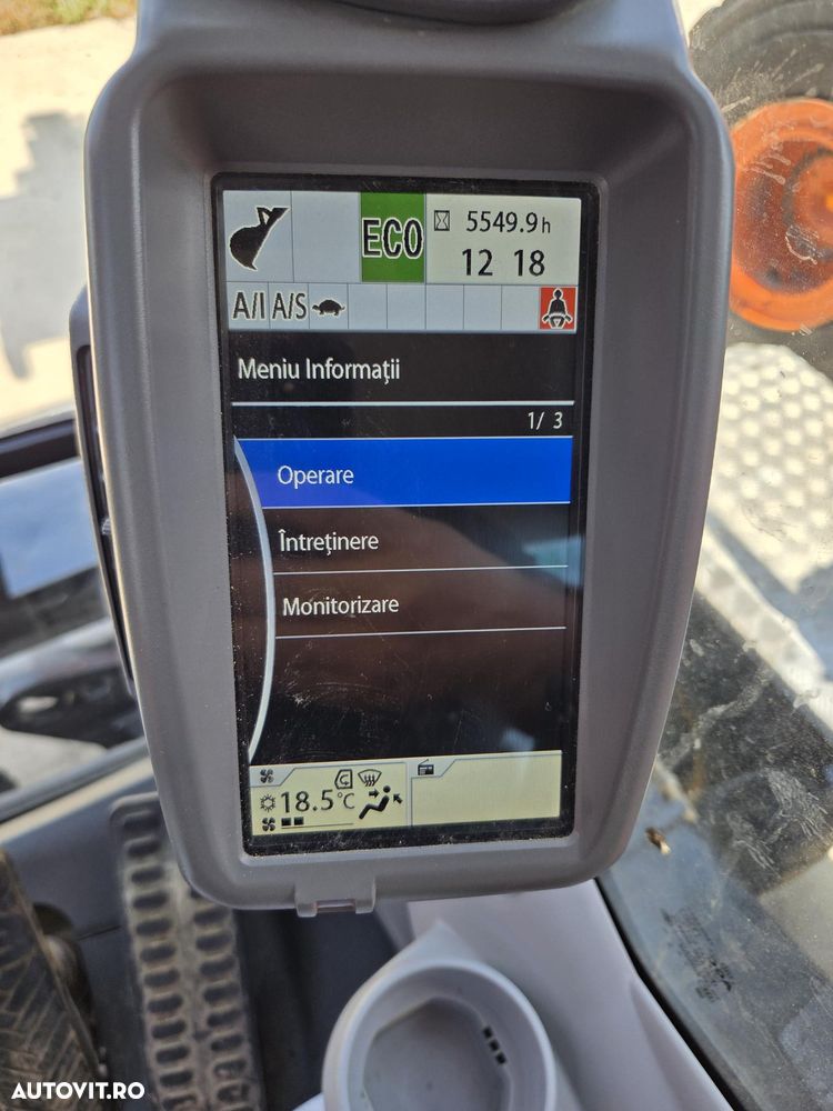 Hitachi ZX140W-6, 2019, 5.549h, 17.1t, cupa NOUA 1,3m latime, LAMA+CALE, consum mediu 8,3l/h, revizii efectuate, Ad sapare 6m, ridica 7t, avertizare antirasturnare, inst picon si inst rotire pe brate, STARE FOARTE BUNA, posibil leasing,PROMOTIE 89.900Eur+Tva - 33