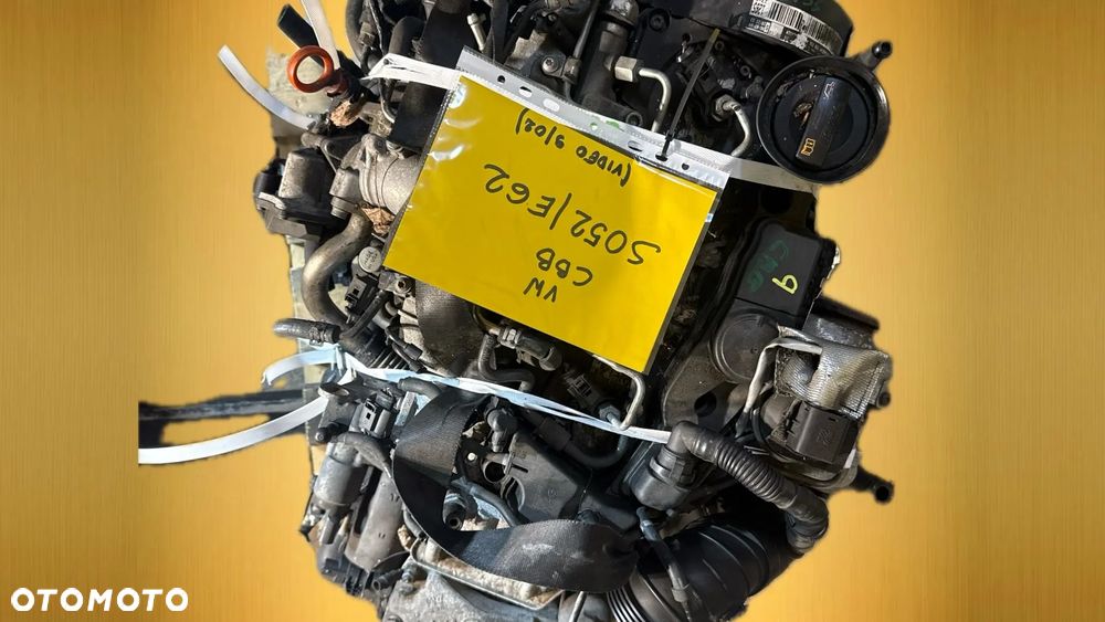 Volkswagen CBB 2.0 diesel silnik kompletny z pełnym osprzętem gotowy do montażu VIDEO PRACY SILNIKA - WHATSAPP LUB LINK W OPISIE - 4