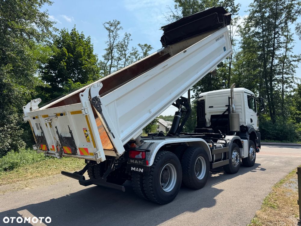 MAN TGS 35.510 EURO-6 8X4 KIPER WYWROTKA MEILLER HYDROBURTA RETARDER RESOR - 3
