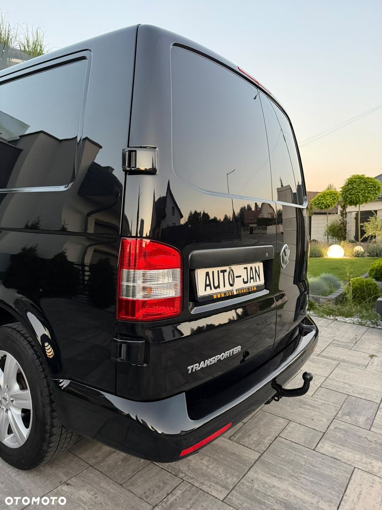 Volkswagen TRANSPORTER T5 L2H1 LIFT Długi Klima Elektryka Navi Tempomat Furgon 3os. 2xPdc Hak - 39