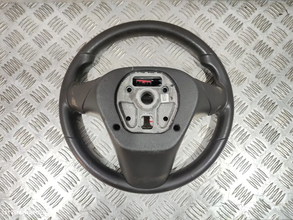 Volante Completo Opel Insignia A pele perfurada comandos multifunções - 6