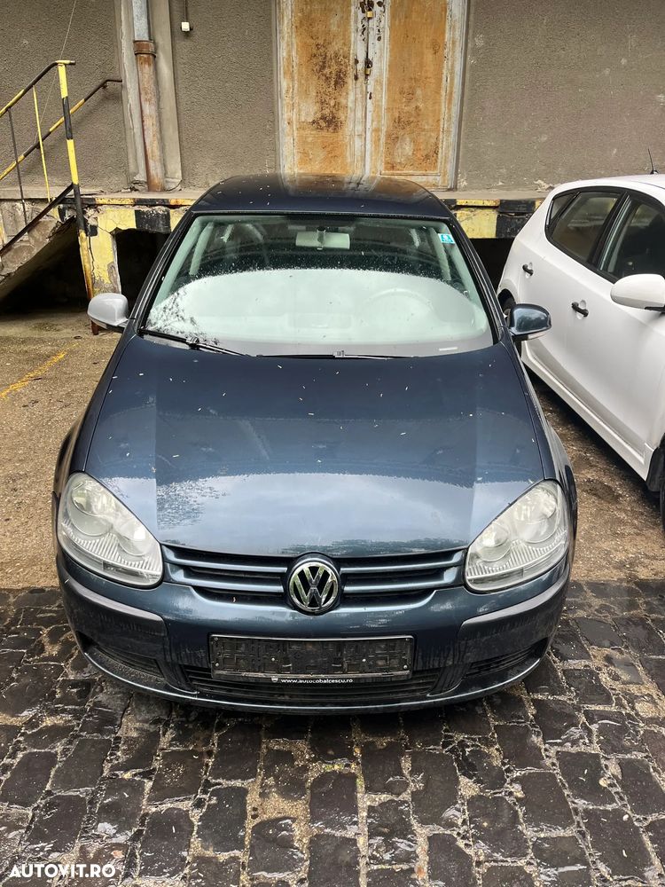 Bara fata completa VW Volkswagen Golf 5 albastru gri 2005 - 1