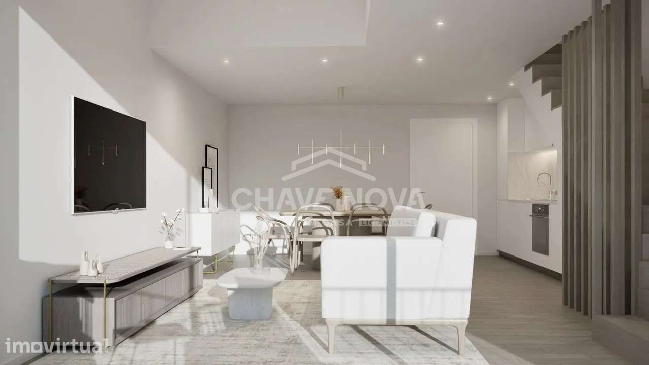 T1 Duplex Novo c/ Lugar de Garagem em Leça do Balio (Matosinhos) - Grande imagem: 3/21