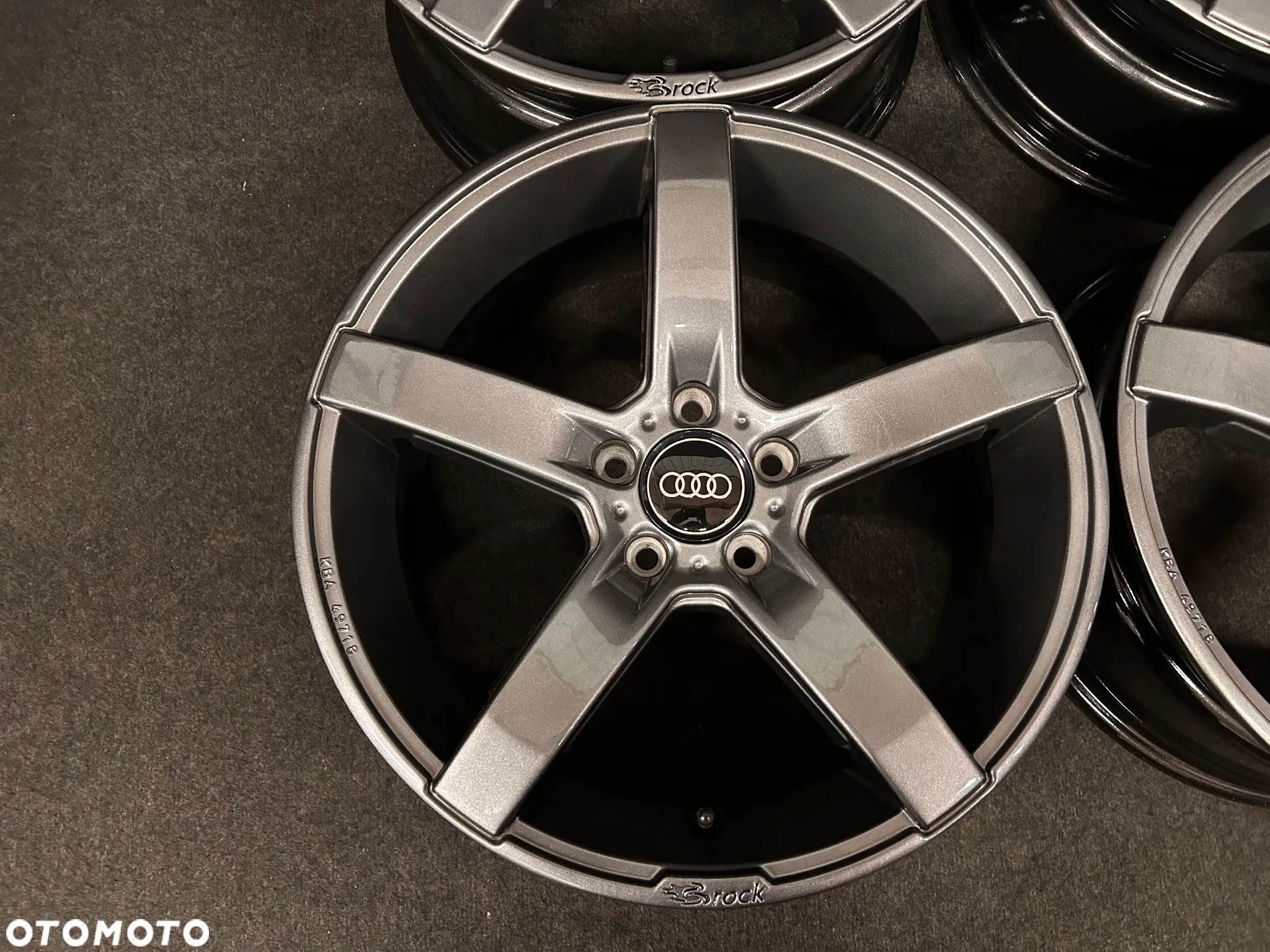Alufelgi Brock Audi A4 B9, B8, A6 C7, C8, Q5 18 cali 5x112 4szt. Ładne! - 12