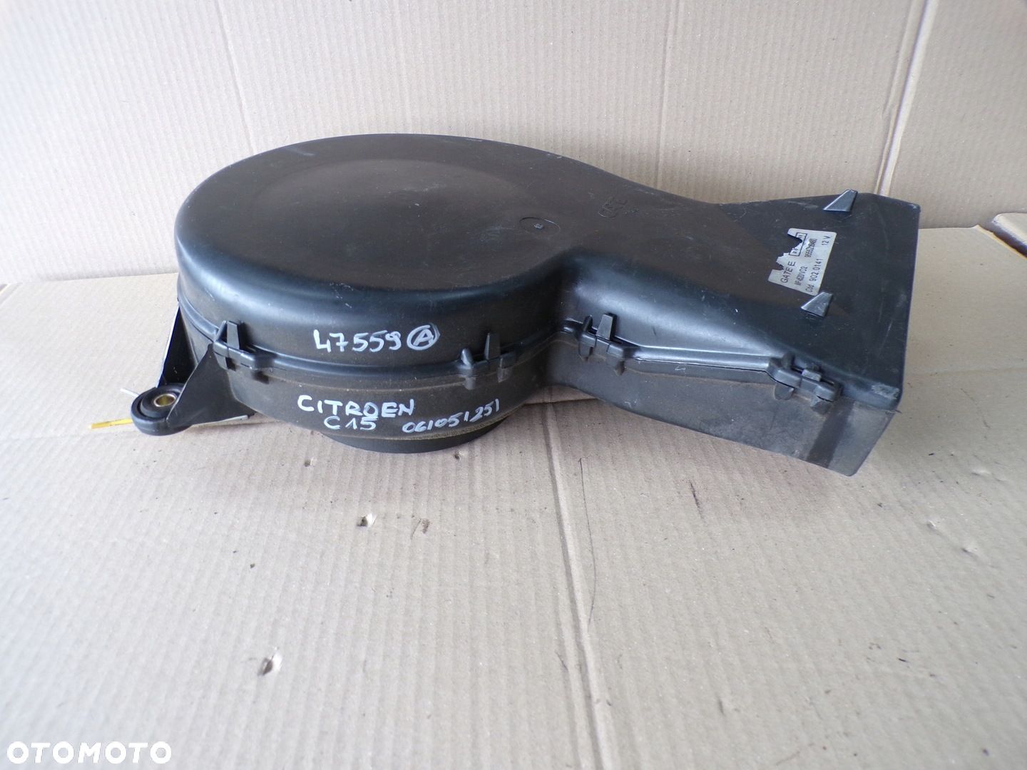 CITROEN C15 DMUCHAWA NAWIEWU 9555235480 - 1