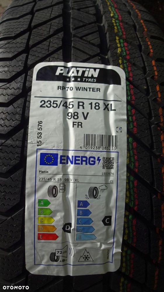 Opony zimowe 4szt. 235/45R18 PLATIN RP70 Winer 98V - 4