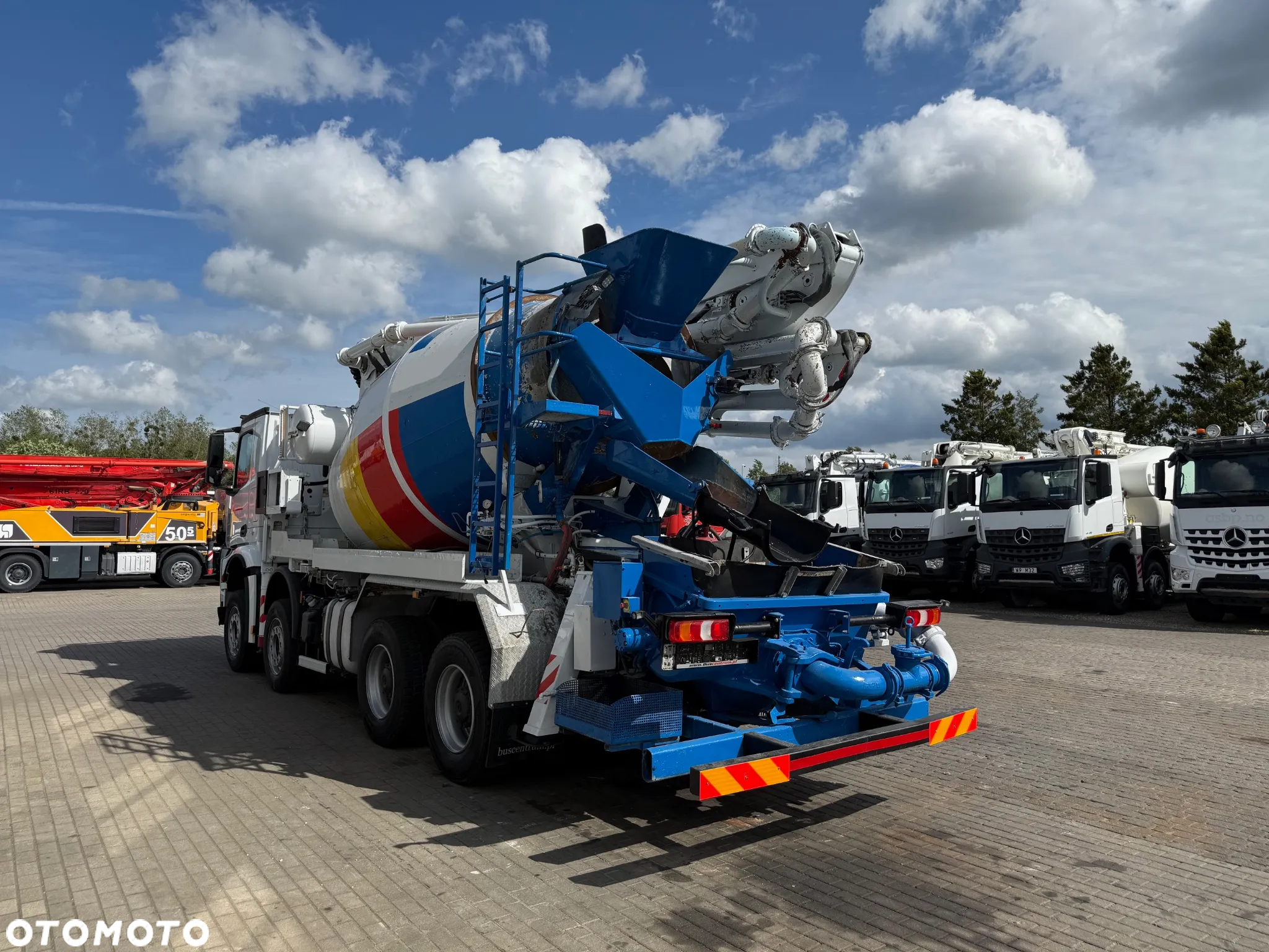Mercedes-Benz Arocs 4151 Putzmeister 28-4 m / 125mm - 5