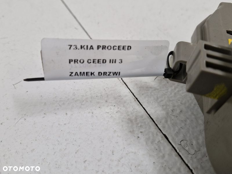 KIA PROCEED PRO CEED 3 III ZAMEK DRZWI PRAWY TYŁ TYLNY 5 PIN 81420-J7700 - 10
