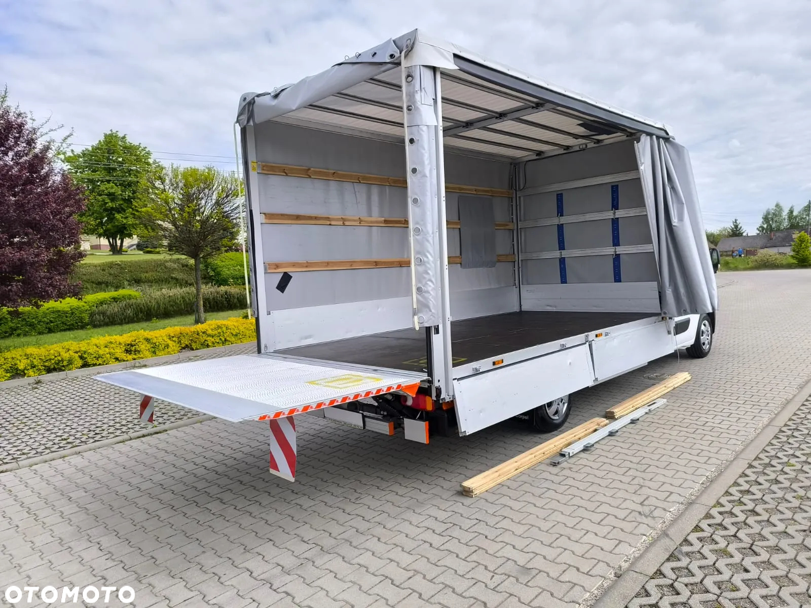 Renault Master Sypialnia WINDA 750kg, 9 Palet, Firana + Reg. Wysokość! - 11
