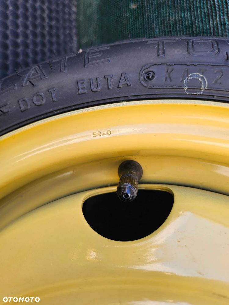 Koło Dojazdowe Dojazdówka Zapasowe Zapasówka 4x100 T115/70 D14 88M Toyota Yaris I 1 Honda - 15