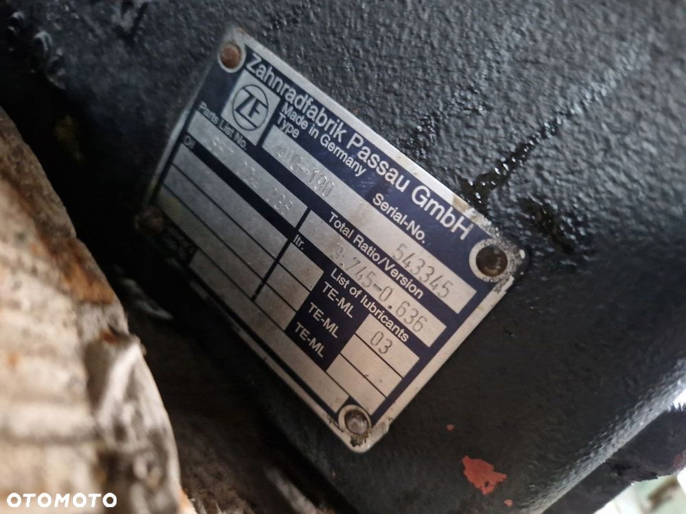 Skrzynia Biegów JCB 436 426 HT 436HT 4WG-190 ZF Gearbox Getriebe Cambio - 3