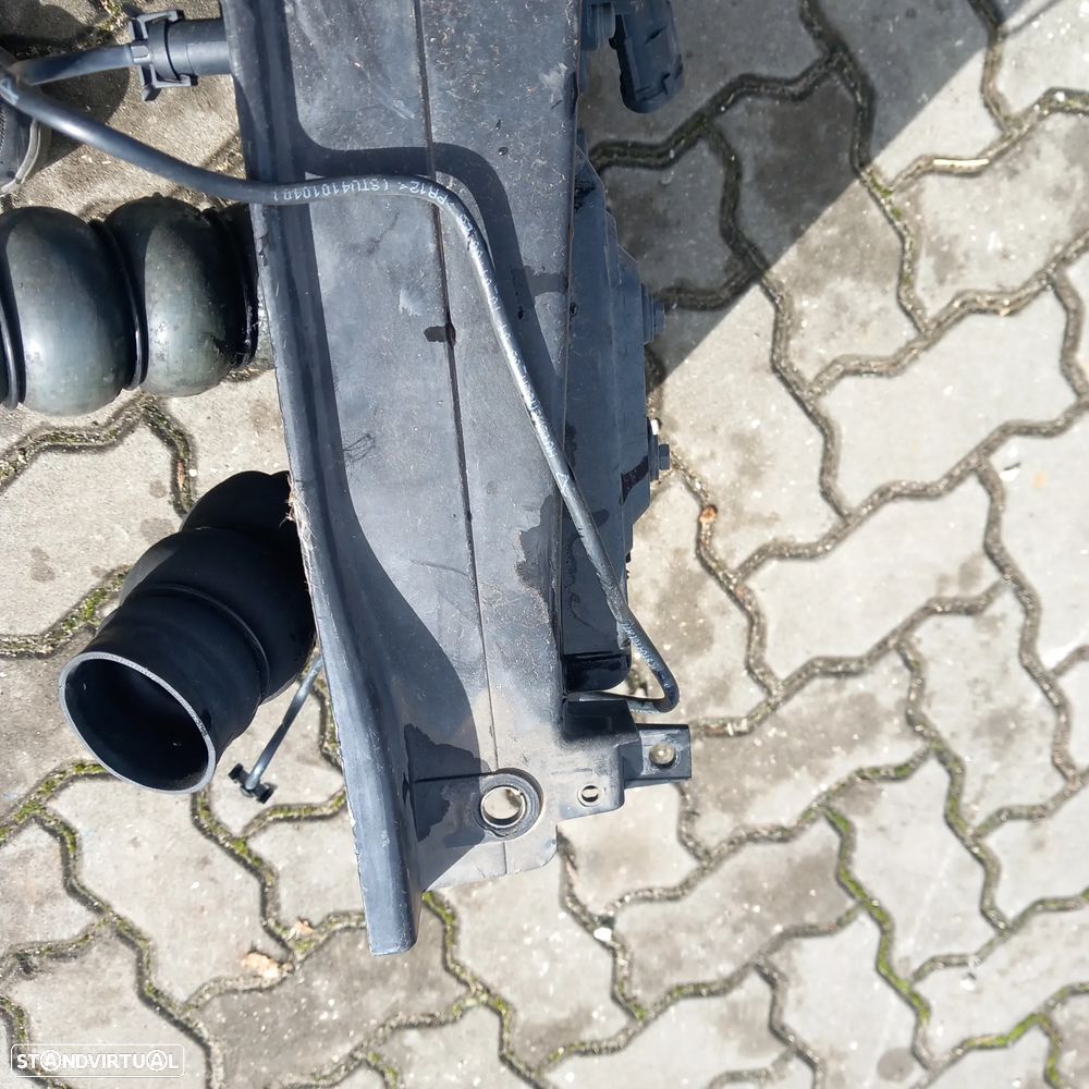 Frente fibra com 3 radiadores e ventilador citroen berlingo c4 1.6hdi - 6