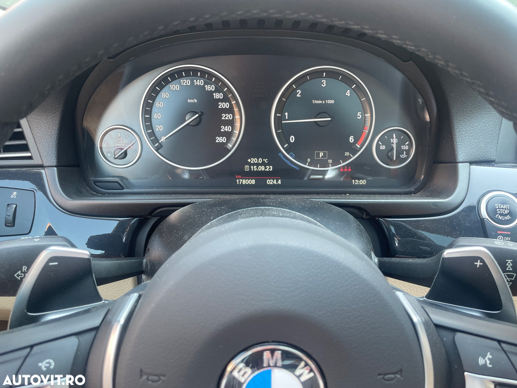 BMW Seria 5 520d Efficient Dynamics Edition Aut. Luxury Line - 12