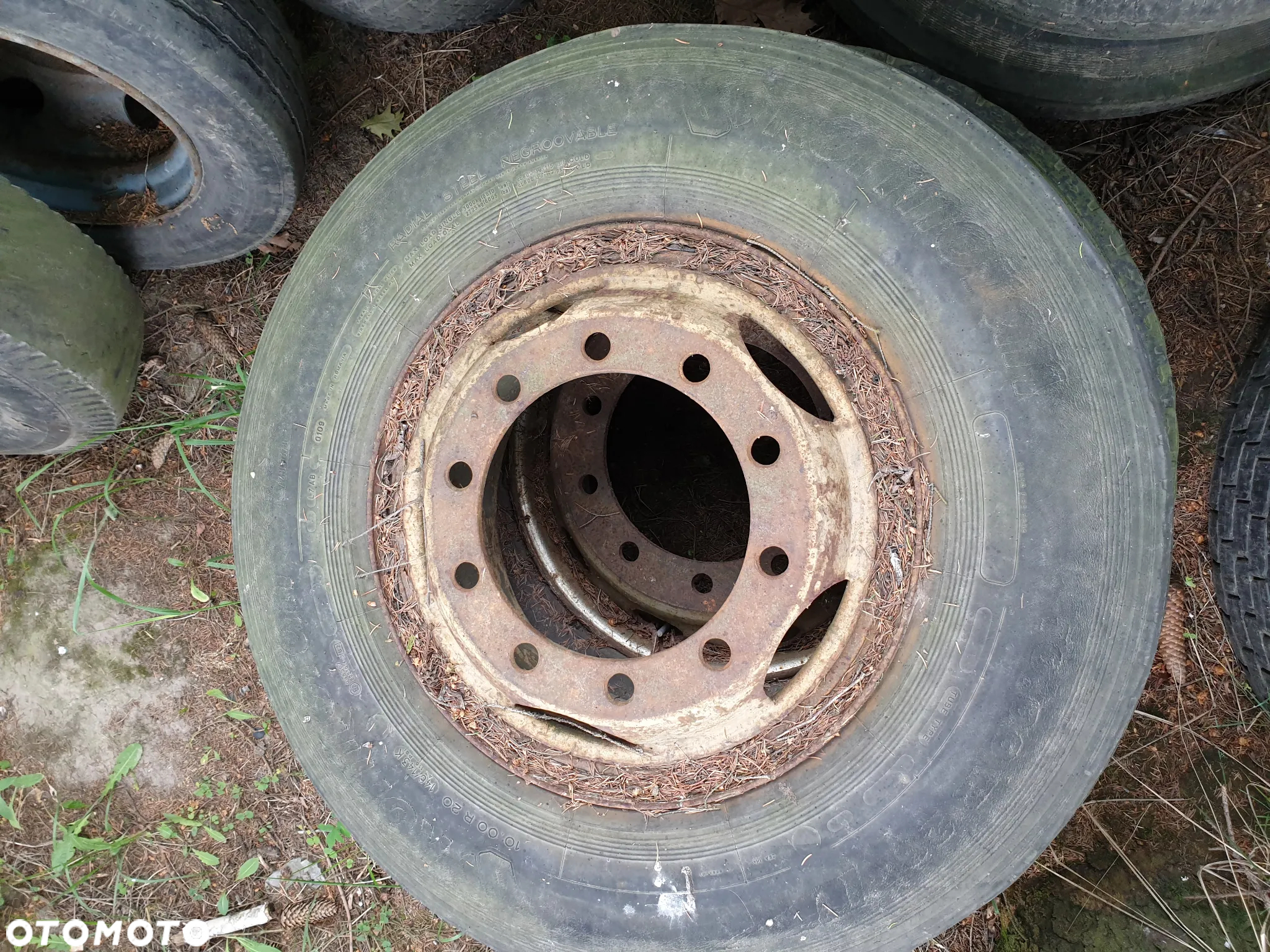 KOŁA KOŁO FELGA FELGI TIR OPONA OPONY ROBUR MAN TGA ŻUK SCANIA - 5