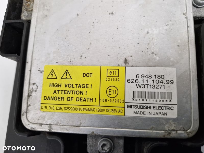 VOLVO S80 II V70 III XC70 2 LAMPA PRAWY PRZÓD PRAWA BI-XENON SKRĘTNY UK 31214171 - 9