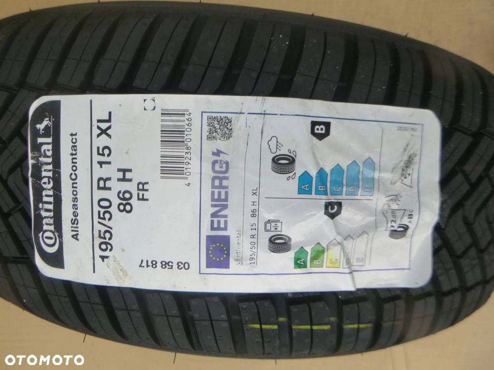 nowa opona całoroczna continental allseasoncontact 195/50 r15 86H - 2