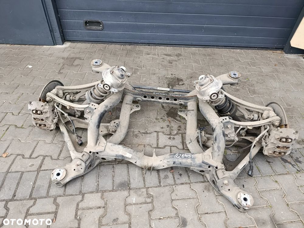 PORSCHE CAYENNE II 2 7P 3.0 TDI ZAWIESZENIE BELKA TYŁ TYLNE - 1