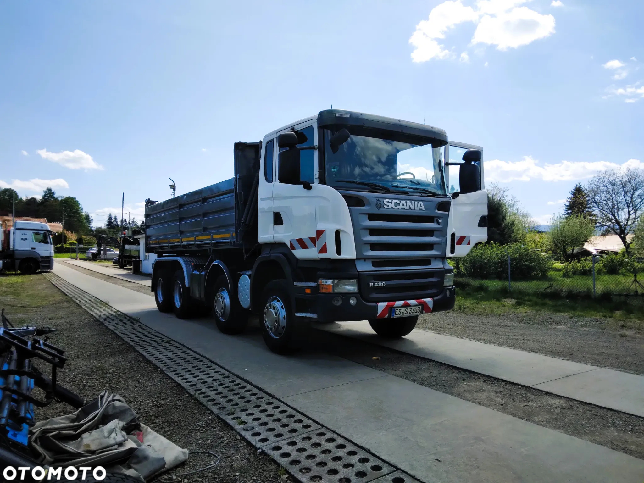 Scania R420 8X4 resor faktura vat - 10