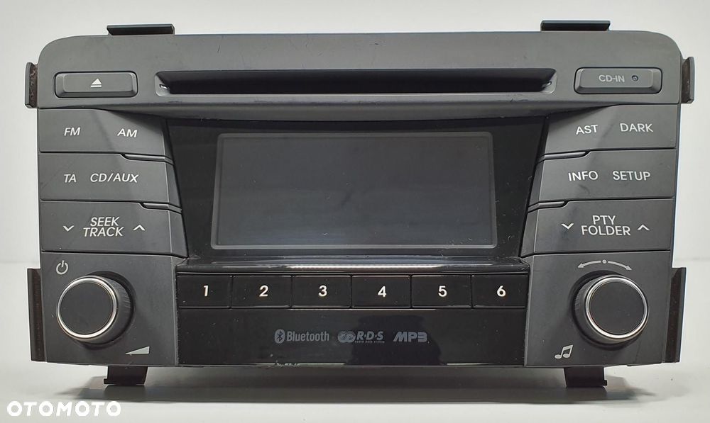 RADIO CD MP3 BLUETOOTH HYUNDAI i40 96170-3Z0504X - 2