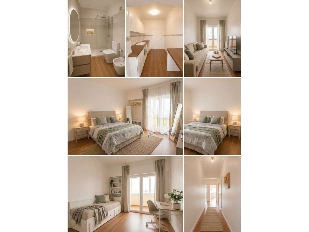Apartamento T2 Remodelado na Amora (Seixal) - Grande imagem: 3/9