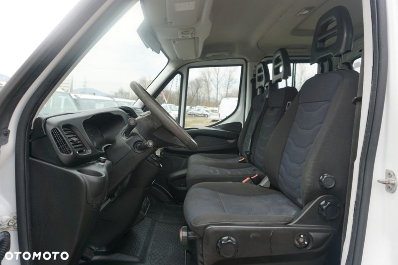 Iveco 35C14 doka skrzynia wywrotka HDS żuraw - 6