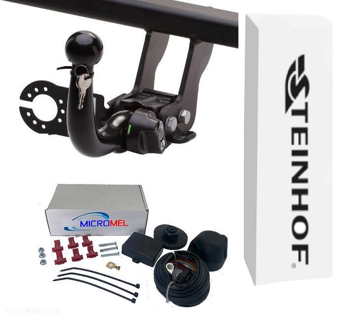 Wypinany hak holowniczy + Moduł 7 pin do Hyundai i20 GB 5 drzwi od 2014-2020 - 1