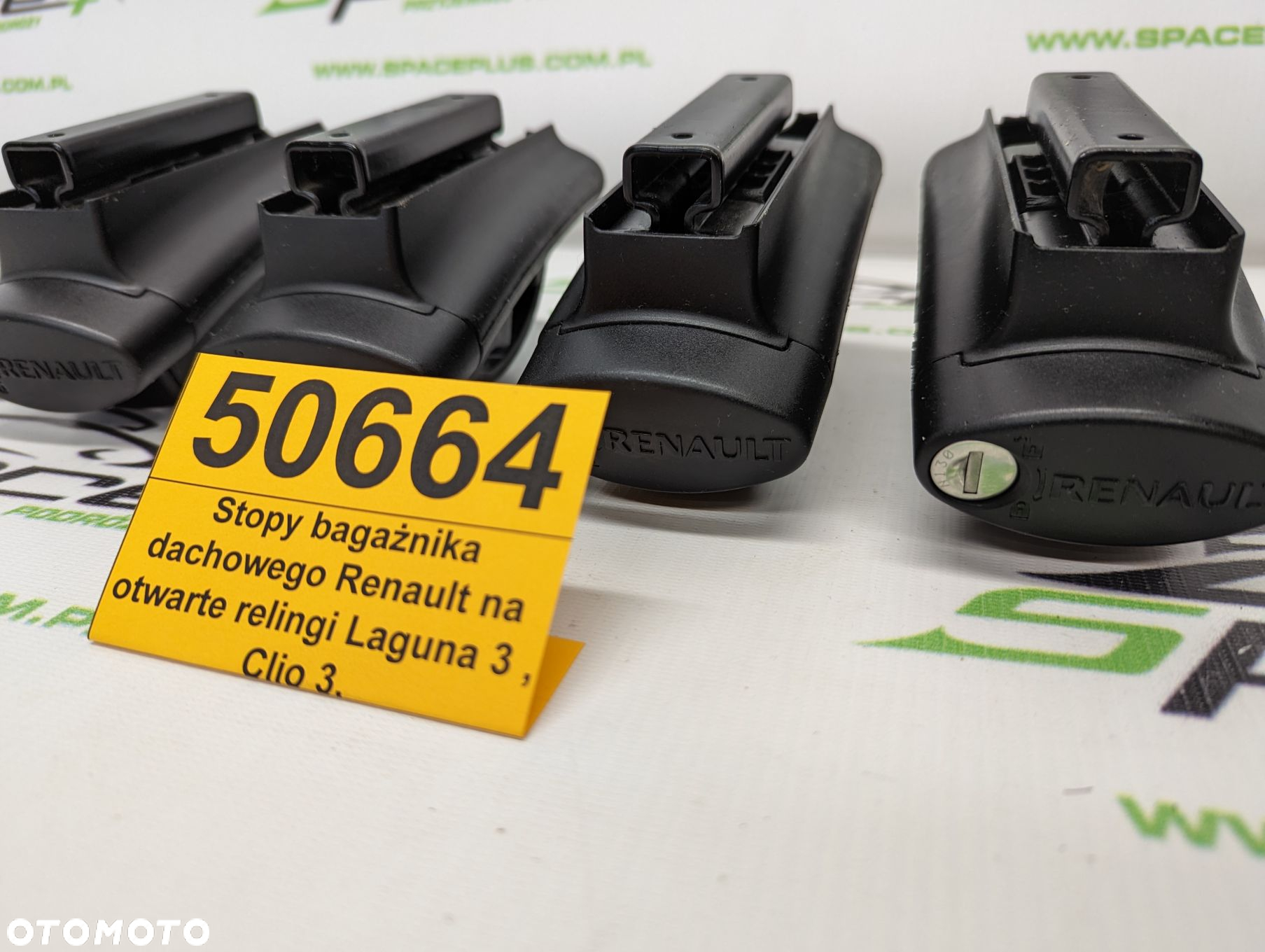 Stopy bagażnika dachowego Renault na otwarte relingi Laguna 3 , Clio 3. - 10