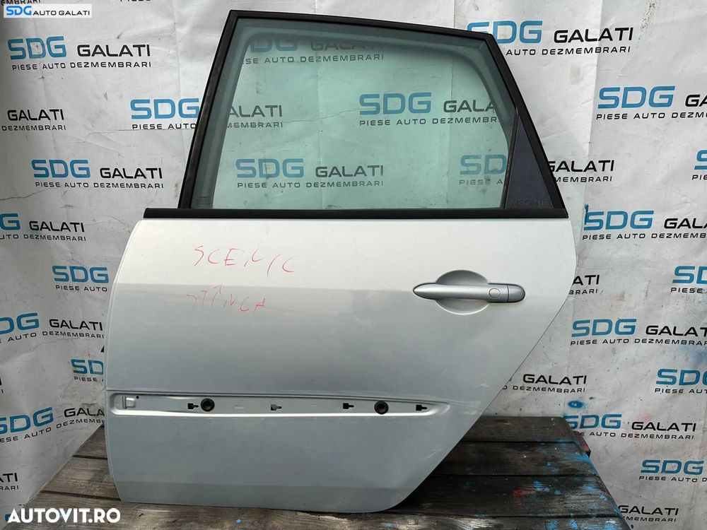 Usa Usi Portiera Portiere Stanga Spate cu Imperfectiuni Renault Scenic 2 2003 - 2009 Culoare MV632 [X3367] - 1