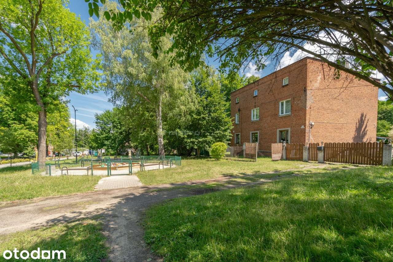 113 m² + ogród 800 m² Mieszkanie w parku