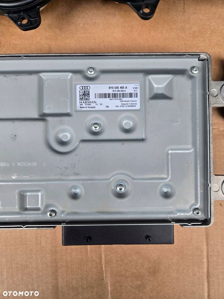 audi rs3 a3 8y sportback zestaw nagłośnienia bang&olufsen komplet - 3