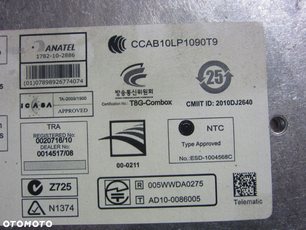 BMW X3 F25 F10 MODUŁ STEROWNIK COMBOX 84102447928 - 5