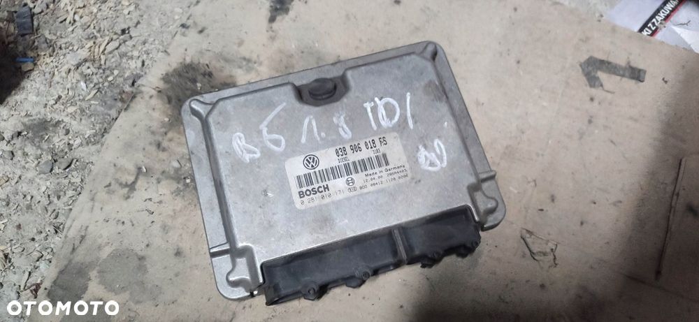 KOMPUTER SILNIKA 1.9 TDI GOLF PASSAT 038906018FS - 1