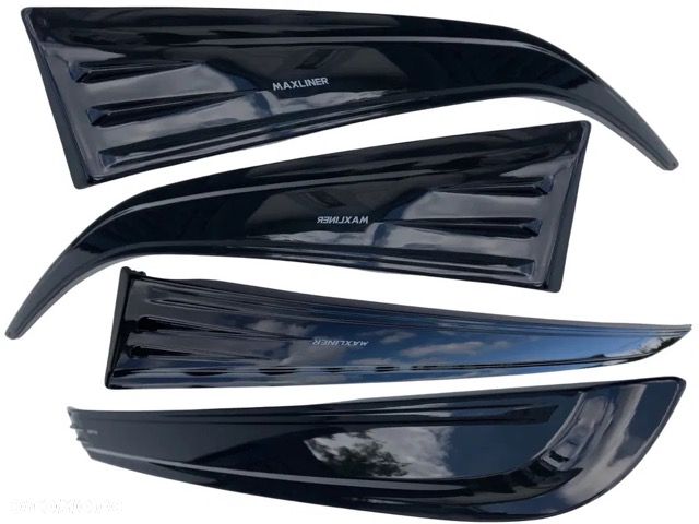 Owiewki Szyb Bocznych Na Drzwi 4Szt Isuzu Dmax D-Max 2020- - 1