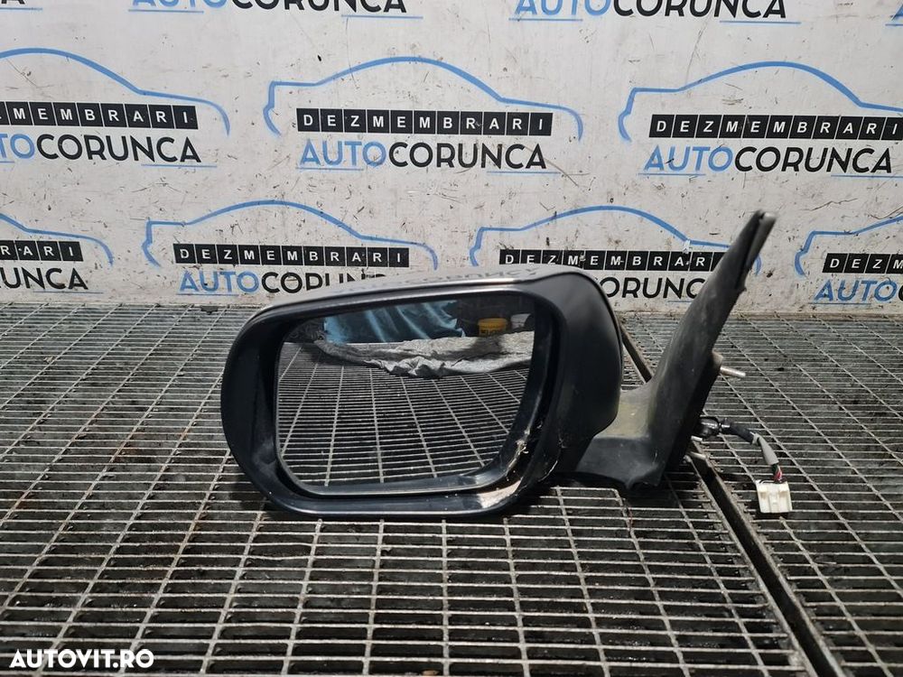 Oglinda stanga Suzuki Grand Vitara 2006 - 2012 4 Usi Negru (1308) Fara rabatare - 2